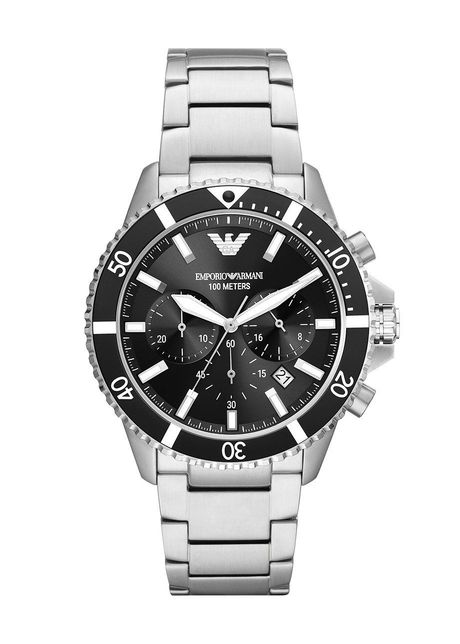 Emporio armani ceas b rba i culoarea argintiu