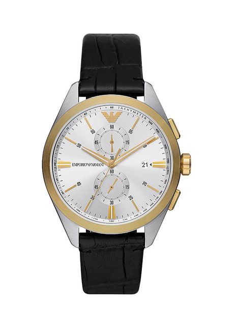 Emporio armani ceas barbati culoarea argintiu