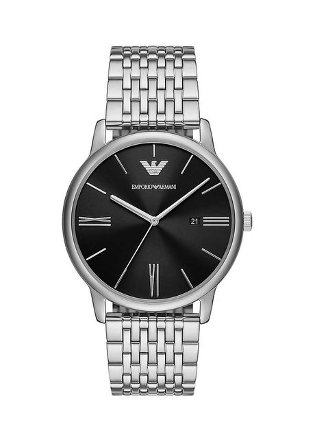Emporio armani ceas barbati culoarea argintiu