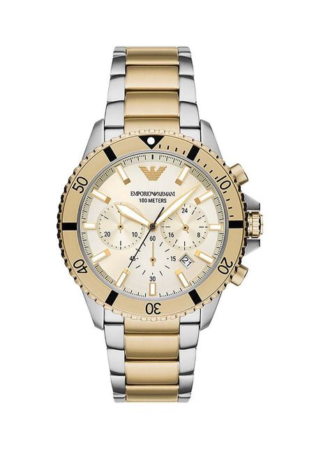 Emporio armani ceas barbati culoarea argintiu