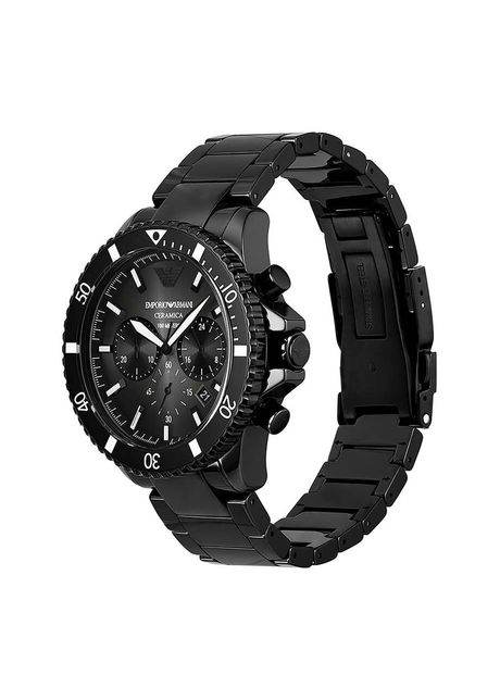 Emporio armani ceas barbati culoarea negru