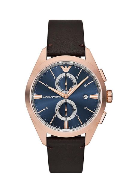 Emporio armani ceas barbati culoarea rosu