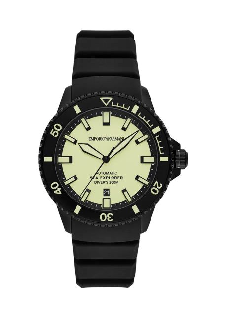 Emporio armani ceas sea explorer barbati culoarea negru ar60085