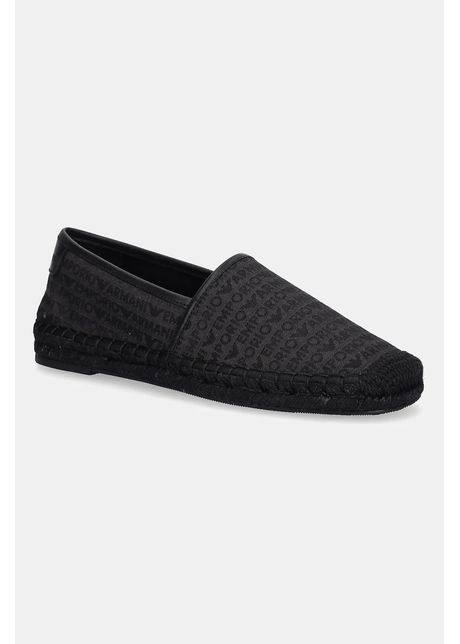 Emporio armani espadrile culoarea negru x4s030 xr338 k001