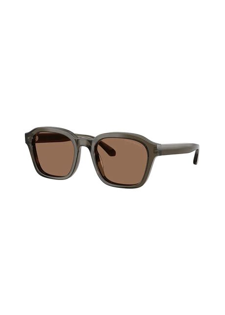 Emporio armani ochelari de soare b rba i culoarea gri 0ea4245u