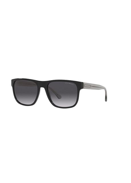 Emporio armani ochelari de soare b rba i culoarea negru