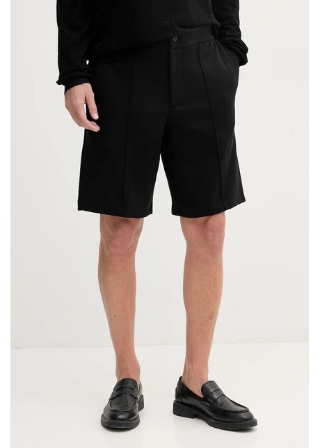 Emporio armani pantaloni scur i culoarea negru em001112 af13488