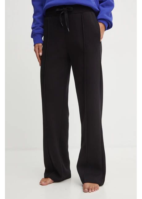 Emporio armani underwear pantaloni de lounge culoarea negru melanj 164767 4f265