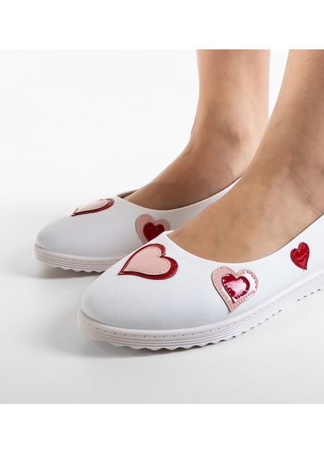 Espadrile casual miamore albe