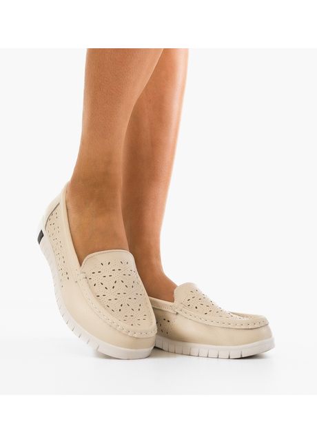 Espadrile dama skrell bej