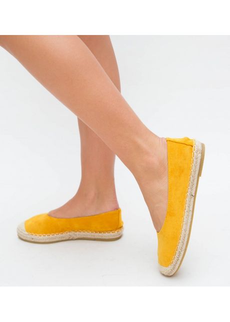 Espadrile sima galbene