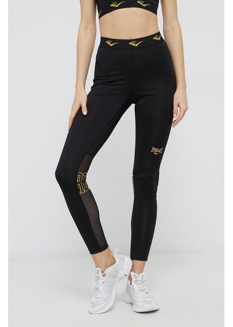 Everlast colan i femei culoarea negru cu imprimeu