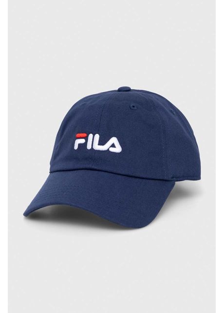 Fila apc de baseball din bumbac culoarea albastru marin cu imprimeu