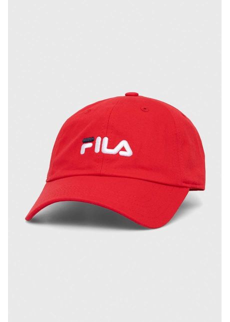Fila apc de baseball din bumbac culoarea rosu cu imprimeu