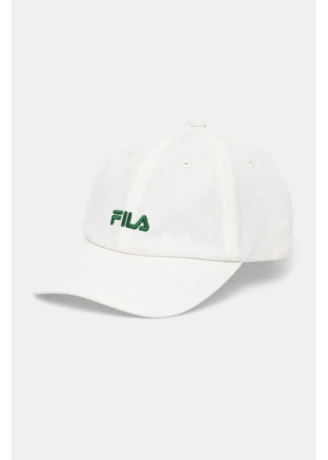 Fila apc de baseball din bumbac faridokt culoarea bej cu imprimeu fcu0139