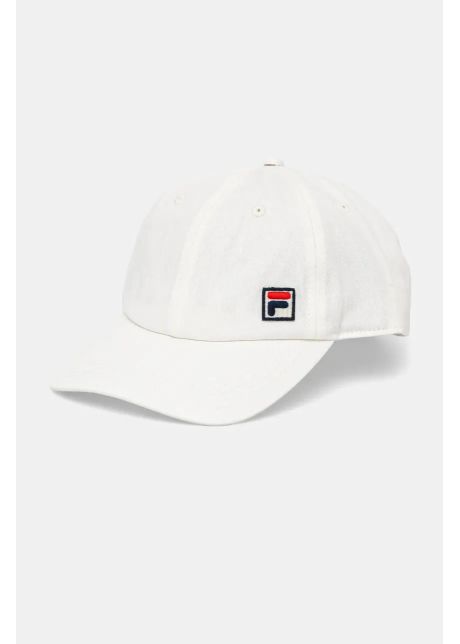 Fila apc de baseball din bumbac frontera culoarea bej cu imprimeu fcu0140