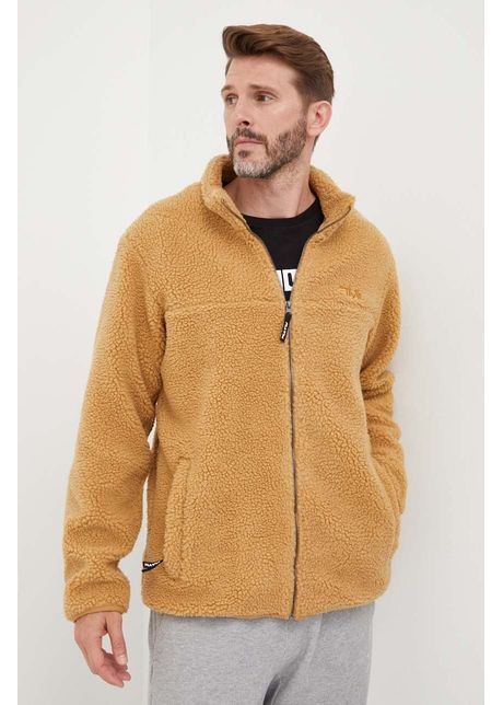 Fila geaca barbati culoarea bej de tranzitie