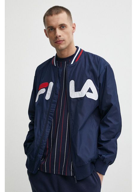Fila geaca bomber logrono barbati culoarea albastru marin de tranzitie fam0679