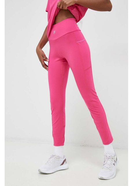 Fila leggins de antrenament raga culoarea roz neted