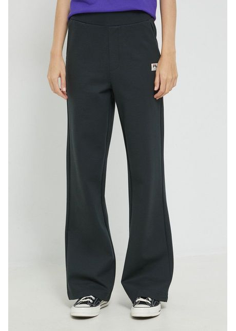 Fila pantaloni de trening femei culoarea negru neted