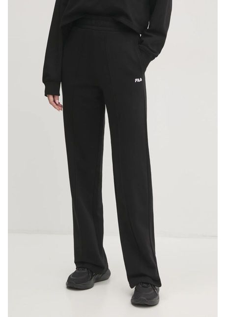 Fila pantaloni de trening lauka culoarea negru neted faw0910
