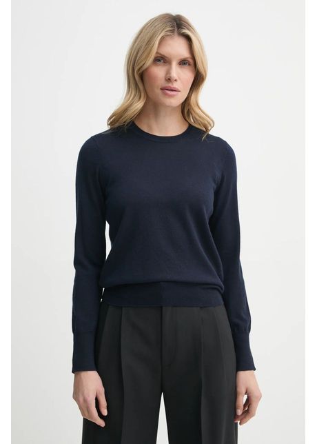Filippa k pulover de lana femei culoarea albastru marin light 28920