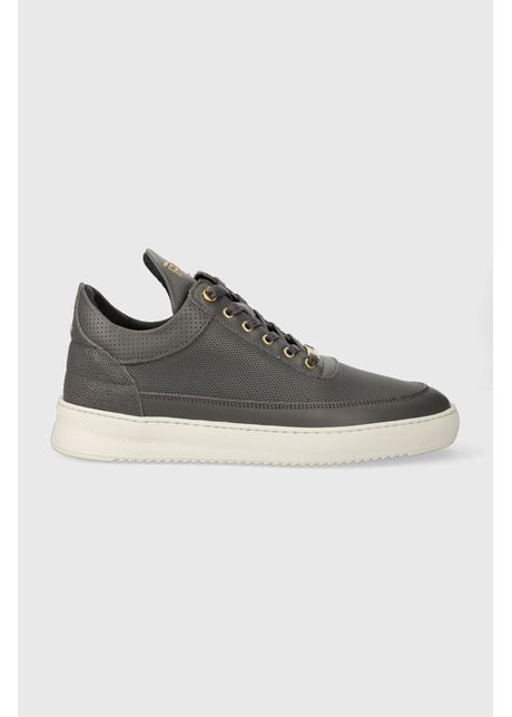 Filling pieces sneakers din piele low top aten culoarea gri