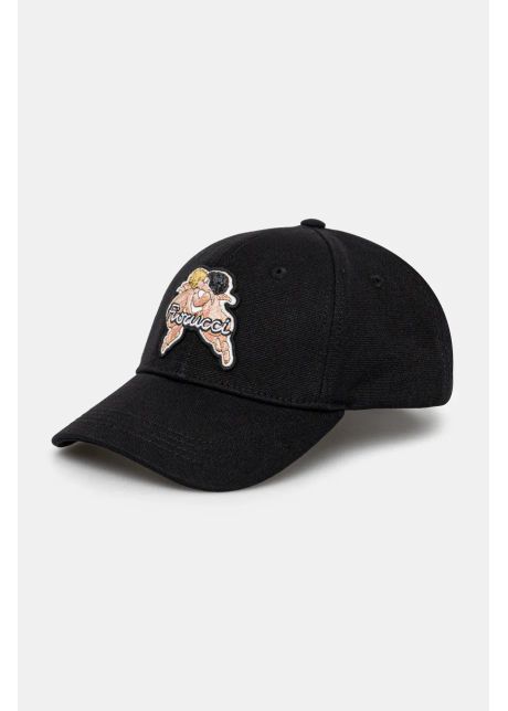 Fiorucci apc de baseball din bumbac angel culoarea negru cu imprimeu u01fpaha135co01bk01