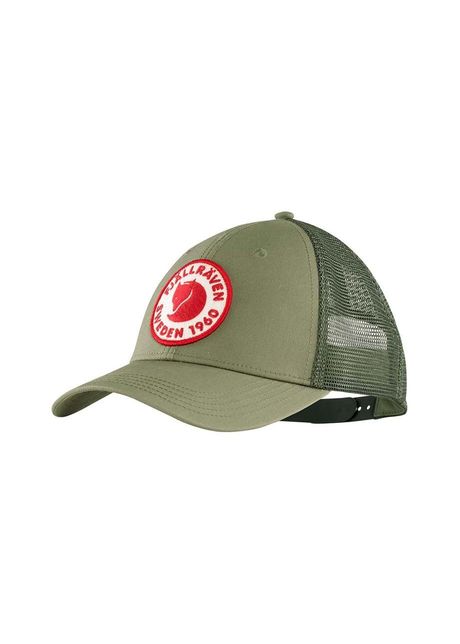 Fjallraven apc langtradarkeps 1960 logo culoarea maro cu imprimeu f78138