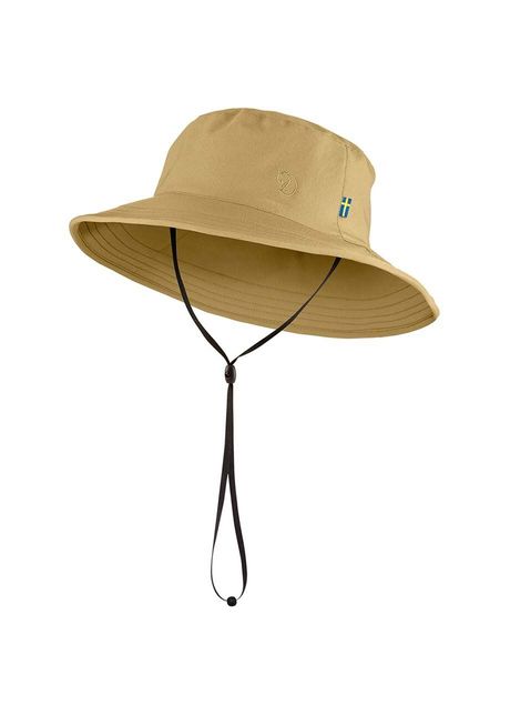 Fjallraven palarie abisko culoarea bej f77406