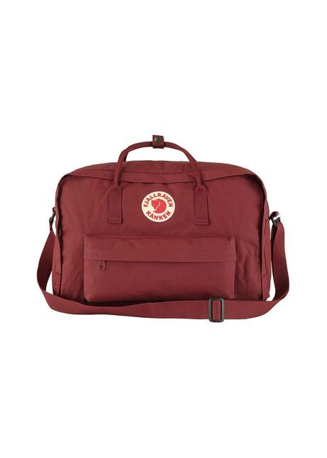 Fjallraven rucsac kanken weekender culoarea rosu mare neted f23802 326