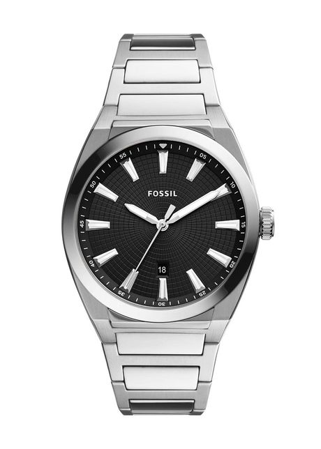Fossil ceas b rba i culoarea argintiu