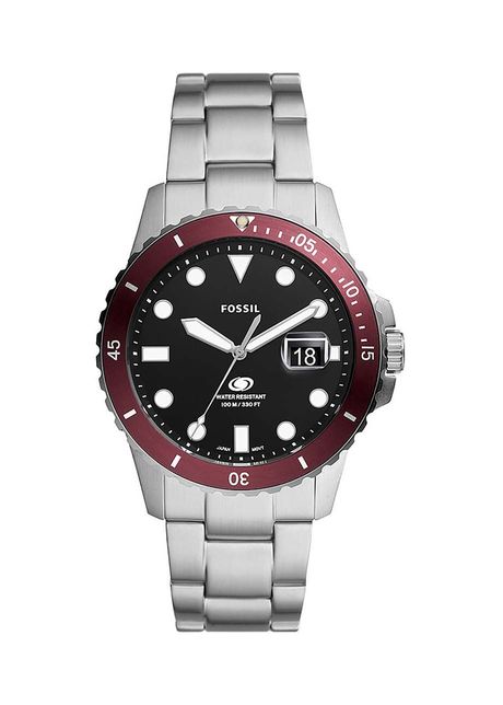Fossil ceas barbati culoarea argintiu
