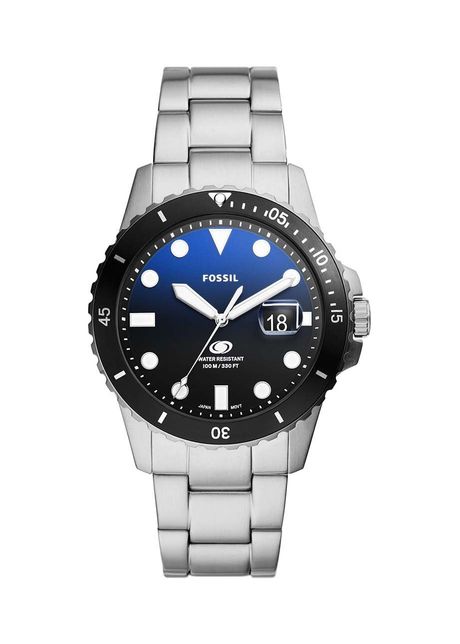 Fossil ceas barbati culoarea argintiu