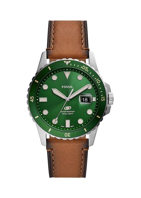 Fossil ceas barbati culoarea argintiu