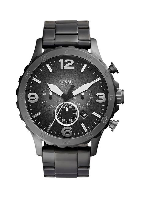 Fossil ceas barbati culoarea gri jr1437