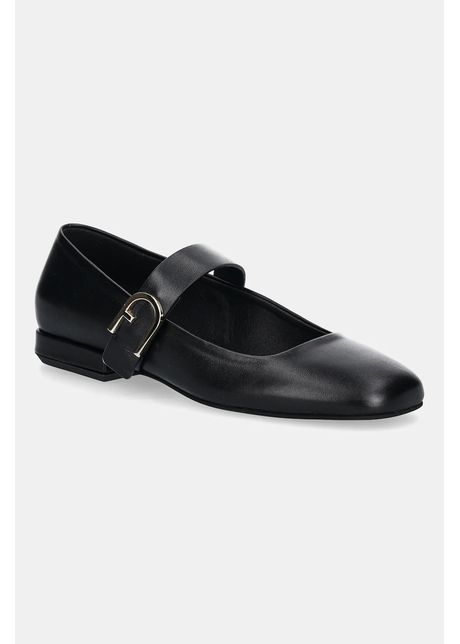 Furla balerini de piele chic ballerina culoarea negru yj70hic x30000 o6000