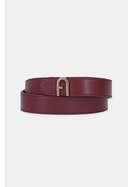 Furla curea de piele cu dou fe e femei culoarea bordo wc00049 are000 3599s