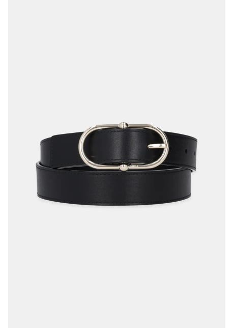 Furla curea de piele femei culoarea negru wc00077 ax0733 o6000