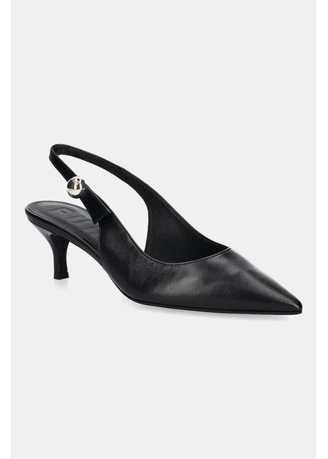 Furla stilettos de piele sfera slingback culoarea negru yj07sfe x30000 o6000