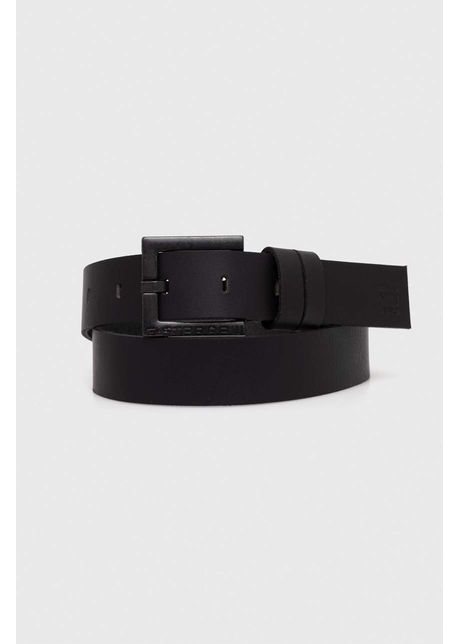G star curea de piele b rba i culoarea negru