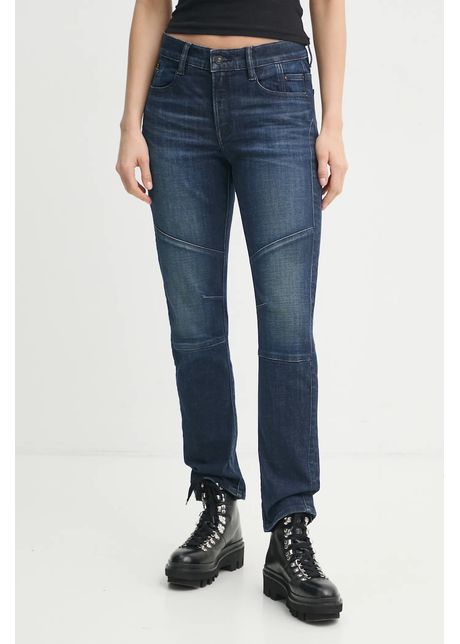 G star jeans femei culoarea bleumarin d25285 d634