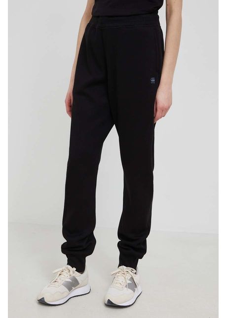 G star pantaloni de trening culoarea negru uni