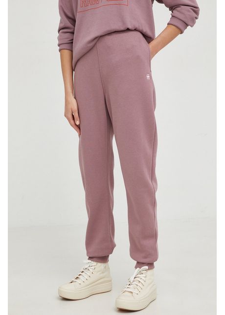 G star pantaloni de trening culoarea violet uni