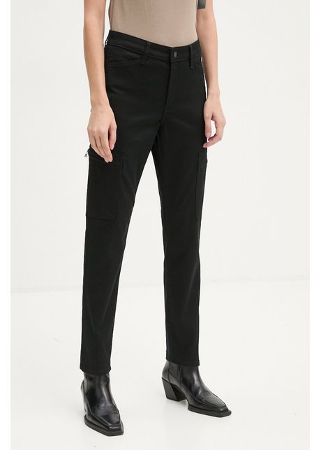 G star pantaloni femei culoarea negru mulata high waist d25260 c105