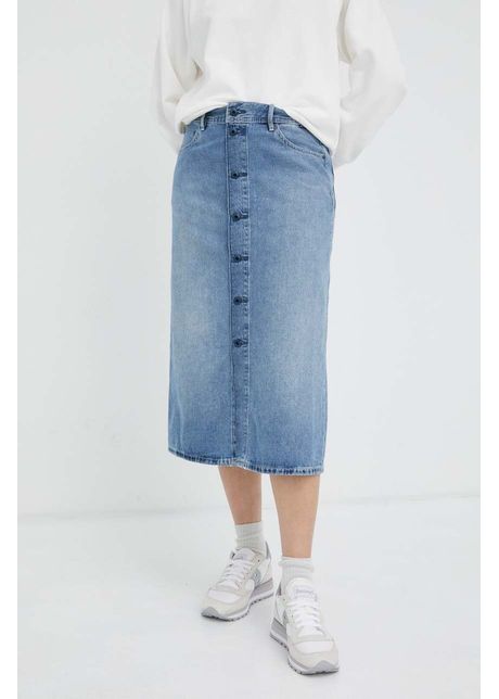 G star raw fust din denim midi dreapt