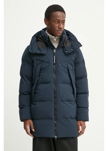 G star raw geaca barbati culoarea albastru marin de iarna d25347 d518