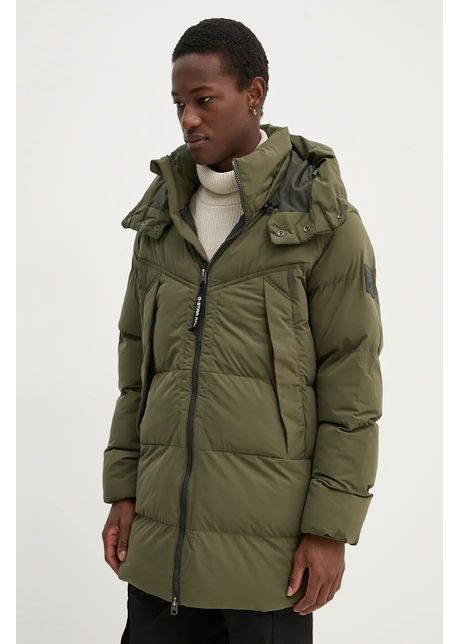 G star raw geaca barbati culoarea verde de iarna d25347 d518