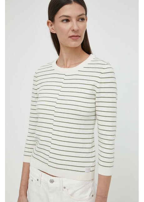 G star raw pulover din amestec de lana femei culoarea bej light