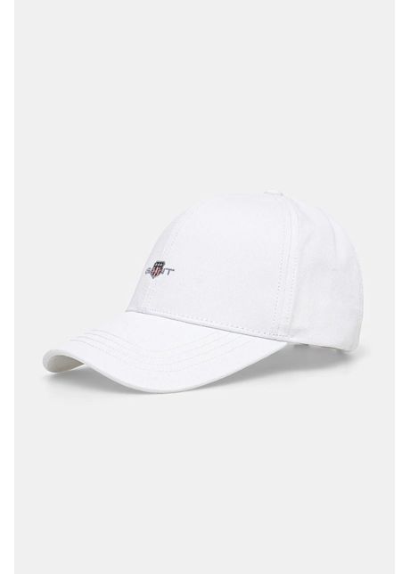 Gant apc de baseball din bumbac culoarea alb cu imprimeu